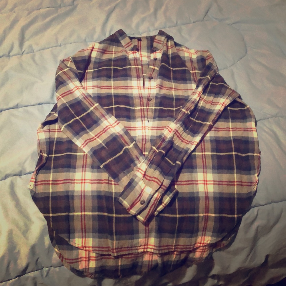 Women’s Madewell plaid top